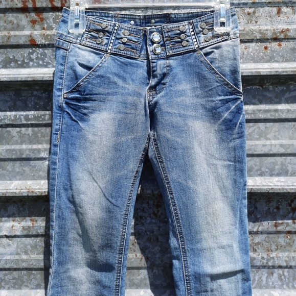 C' est TOI Jeans with Crystal Jewels - Picture 15 of 15